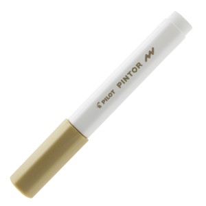 CANETA MARCADOR PILOT PINTOR FINA 1.0MM DOURADO