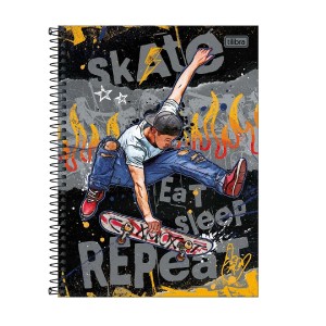 CADERNO ESPIRAL CD UNIV 10M DO IT! 160 FLS TILIBRA