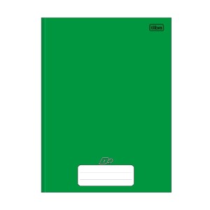 CADERNO BROCHURA CD UNIVERSITÁRIO VERDE 48 FLS D+ TILIBRA