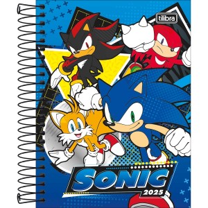 AGENDA ESPIRAL DIÁRIA SONIC M4 TILIBRA
