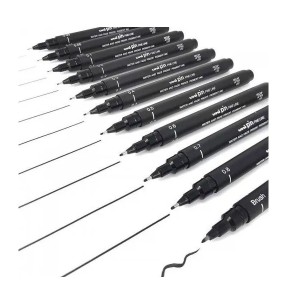 CANETA NANKIN UNI PIN FINE LINE 0.05MM  MITSUBISHI UNI-BALL