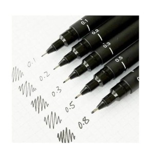 CANETA NANKIN UNI PIN FINE LINE 0.1MM MITSUBISHI UNI-BALL