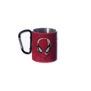 CANECA MOSQUETÃO 300ML SPIDER MAN ZONACRIATIVA