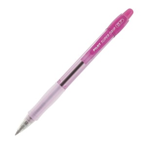 CANETA ESFEROGRAFICA SUPER GRIP COLOR 0.7 ROSA PILOT