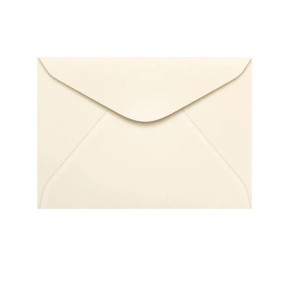 KIT 10 ENVELOPES COLORIDO 114X162MM CREME