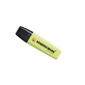 MARCA TEXTO STABILO BOSS LIMAO PASTEL 70/133