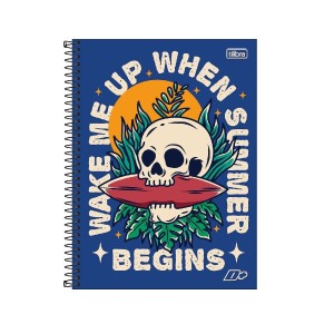 CADERNO ESPIRAL UNIVERSITÁRIO CD 1M 96F D+ TILIBRA