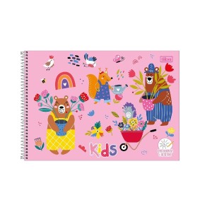 CADERNO ESPIRAL CD CARTOGRAFIA SAPECA FEMININO 48FLS TILIBRA