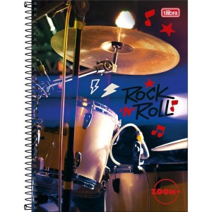 CADERNO ESPIRAL UNIVERSITÁRIO CD 10M 200FLS ZOOM TILIBRA