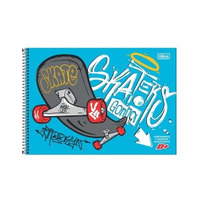 CADERNO CARTOGRAFIA MILIMETRADO ESP CD D+ MASC 96 FLS TILIBRA