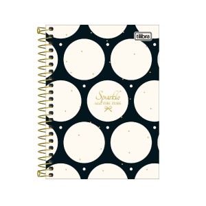 CADERNO ESPIRAL CD 1/4 WEST VILLAGE 80 FOLHAS TILIBRA