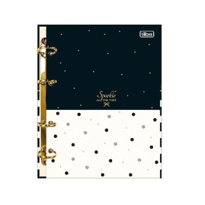 CADERNO ARGOLADO CART COLEGIAL WEST VILLAGE 80 FLS TILIBRA
