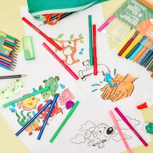 CANETINHA HIDROGRÁFICA 24 CORES LEO&LEO