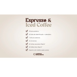 CADERNO INTELIGENTE  ICED COFFEE GRANDE 