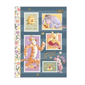 CADERNO BROCHURA CD COLEGIAL POOH 80FLS TILIBRA