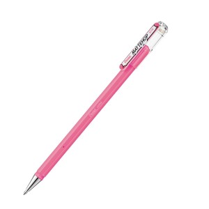CANETA GEL HOLLER MATTEHOP ROSA CLARO 1.0  PENTEL