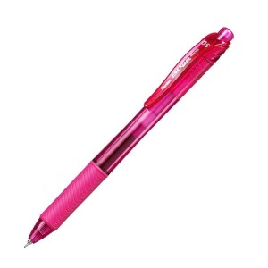 CANETA RETRÁTIL ENERGEL-X  0.5 ROSA PENTEL