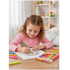 CANETA HIDROGRAFICA COLOR'PEPS NEON 10 CORES MAPED