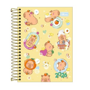 AGENDA ESPIRAL DIÁRIA CAPYCLUB M3 TILIBRA