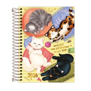 AGENDA ESPIRAL DIÁRIA PURRFECT M3 TILIBRA