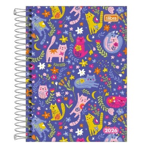 AGENDA ESPIRAL DIÁRIA PEPPER FEMININA M4 TILIBRA