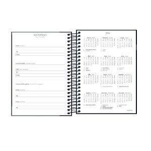 AGENDA ESPIRAL DIÁRIA D+ MASCULINA TILIBRA