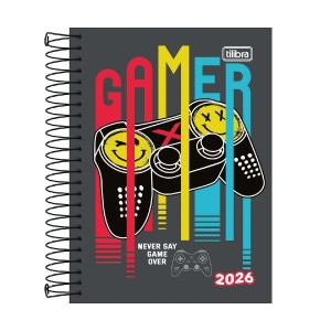 AGENDA ESPIRAL DIÁRIA SPICE M3 TILIBRA