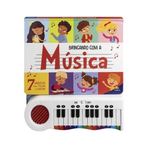LIVRO PIANO BRINCANDO COM A MUSICA ED TODOLIVRO