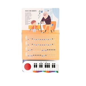 LIVRO PIANO BRINCANDO COM A MUSICA ED TODOLIVRO