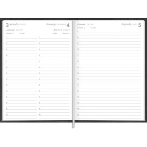 AGENDA EXECUTIVA COSTURADA DIÁRIA TORINO TILIBRA