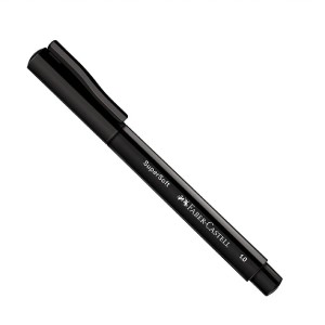 CANETA SUPERSOFT PEN 1.0 PRETO FABER-CASTELL