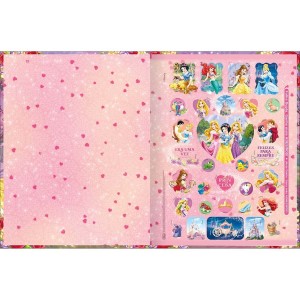 CADERNO BROCHURA CD UNIV PRINCESAS 80 FLS TILIBRA