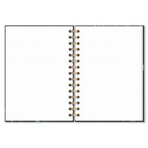 CADERNO PONTILHADO FIORE FINA IDEIA