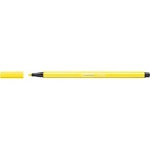 CANETA PEN 68/24 AMARELO LIMÃO STABILO