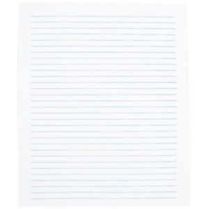 BLOCO DE CARTA PAUTADO COM 50 FOLHAS TAMOIO