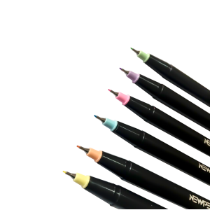 CANECA FINELINER PIXEL PASTEL 6UN MAFER NEWPEN