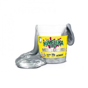 KIMELEKA SLIME METAL COLORS PRATA 180G ACRILEX