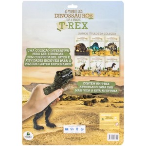 MUNDO DOS DINOSSAUROS,LEIA & BRINQUE T-REX