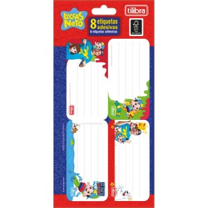 ETIQUETA ESCOLAR ADESIVA LUCCAS NETO TILIBRA