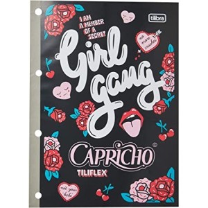 REFIL P/ CADERNO ARGOLADO UNIVERSITÁRIO CAPRICHO 80F TILIBRA