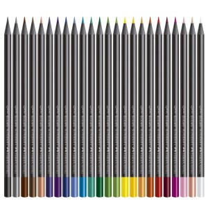 ECOLÁPIS DE COR 24 CORES SUPERSOFT FABER-CASTELL