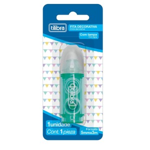 FITA DECORATIVA ACB 5MMX3M ESTAMPAS SORTIDAS TILIBRA