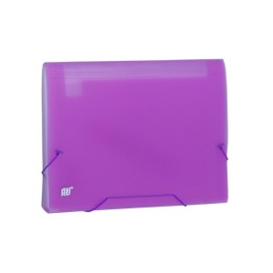 PASTA C/ ELÁSTICO OFÍCIO COLOR GRID LILÁS - YES