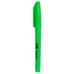 CANETA MARCA TEXTO LUMINI VERDE CIS