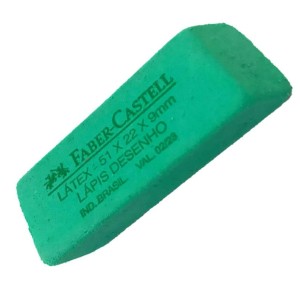 BORRACHA VERDE 51X22X9MM FABER-CASTELL