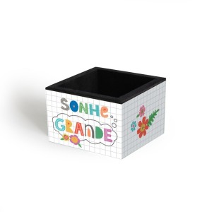 PORTA-CLIPS FRASES COLORIDAS FINA IDEIA