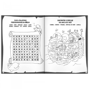 COLORIR & ATIVIDADES 100 PÁGINAS BÍBLIA PASSATEMPOS TODOLIVRO