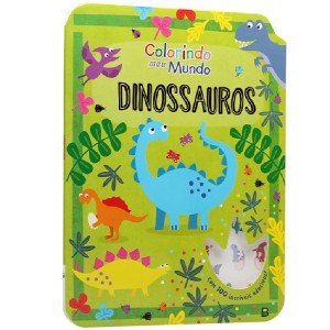 COLORINDO MEU MUNDO DINOSSAUROS TODOLIVRO